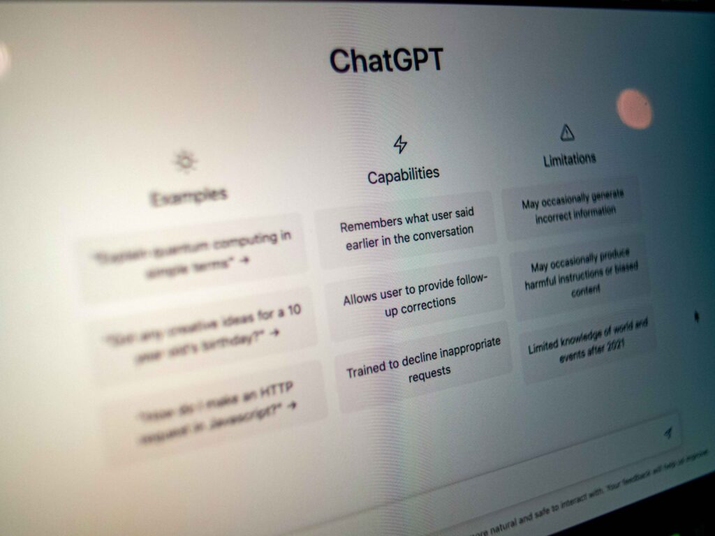 Chat GPT PR word writing